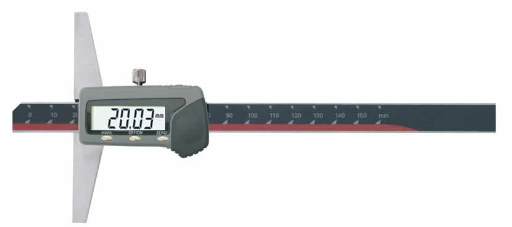 Inspec Digital Depth Gauge  0-150mm/0-6" 121-101-10