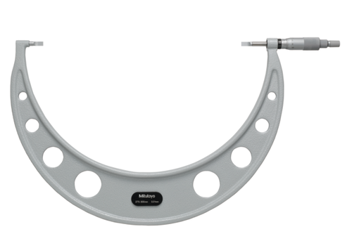Mitutoyo Blade Micrometer, Hardened Steel Blade 275-300mm, 0,75mm Blade 122-116-10