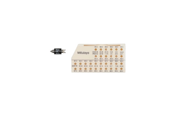 Screw Thread Micrometer Interchangeable Tips, 50-75mm 126-127