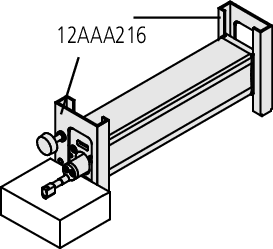 Height adjustment feet for Surftest SJ-210 / SJ-310 12AAA216