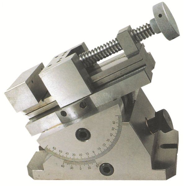 MHC 628-7020 Precision Universal 2 way Toolmakers Accuracy Vice is square and parallel to .0002"/.005mm jaw width 2-3/4 inch jaw depth 1.18 inch jaw opening 3.15 inch two part components revolving capability