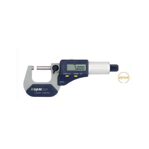 Inspec Digital Micrometer 75-100mm/3-4" Resolution .00005"/.001mm 130-04-830