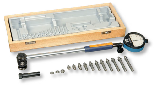 Schwenk 410 00001 RABITO Precision Bore Gauge, Ranges 150-300mm, Without Dial Gauge, Depth 176mm, 11 Anvils
