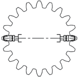 Schwenk 16000001 Accessory Kits for Precision Bore Gauge KT12 1 set ball inserts with tungsten carbide balls of your choice*; ball-Ø d over 0,8 up to 2 mm (1 x measuring pin, 1 x ball insert)