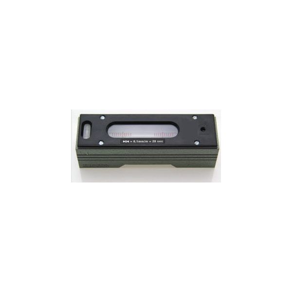 EDA 61R-0.01-140 Precision Engineers Level Dimensions : 140 x 40.5 x 40mm Accuracy Inch : .0001"/10" Accuracy metric : .01mm/m Angular : 2 seconds, 59/0006