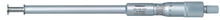 Mitutoyo Groove Micrometer, Non-Rotating Spindle 0-25mm, 12.7mm Flange 146-222