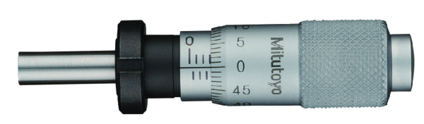 Micometer Head, Small Standard Type 0-13mm, 0,01mm, Flat, with Clamp Nut 148-103-10