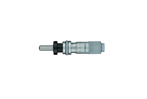 Micrometer Head, Small Standard Type 0-13 mm, 0,01mm, Spherical, with Clamp Nut/Spindle Lock 148-804-10