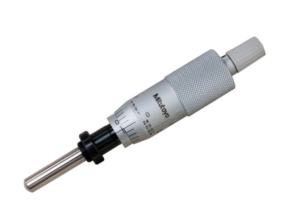 Micrometer Head, Medium-sized Standard 0-1", Clamp Nut, Spherical Spindle 150-812