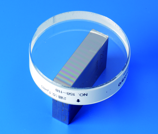 Optical Flat, 0,6" D=2.4", 0,000004" 158-124
