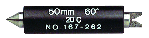 Setting Standard Screw Thread Micrometer 60°, Length: 50mm 167-262