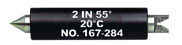 Setting Standard Screw Thread Micrometer 55°, Length: 3" 167-285