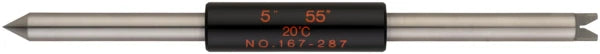 Setting Standard Screw Thread Micrometer 55°, Length: 5" 167-287