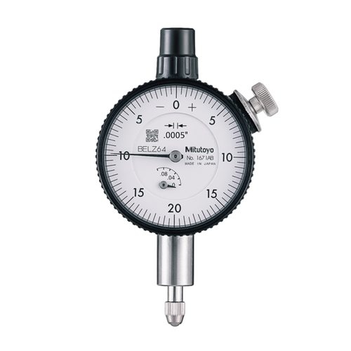 Dial Gauge, Lug Back, ANSI/AGD Type 0,1", 0,0005" 1671A