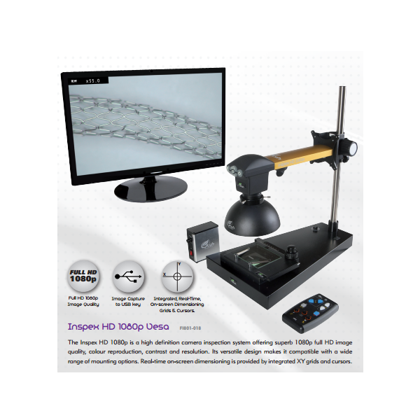 Ash Inspex HD 1080p high definition camera inspection system Table (FI