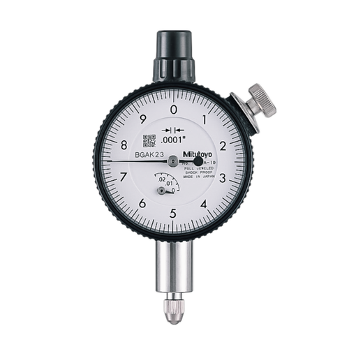 Dial Gauge, Lug Back, ANSI/AGD Type Jewelled Bearing, Shockproof, 0,025", 0,0001" 1802A-10