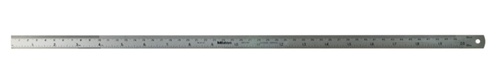 Steel Rule, Semi-Flexible Rule 500mm/20", Metric/Inch 182-307