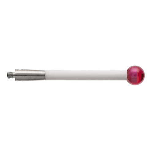 M2 Ø5 mm ruby ball, ceramic stem, L 30 mm, EWL 30 mm A-5003-4779