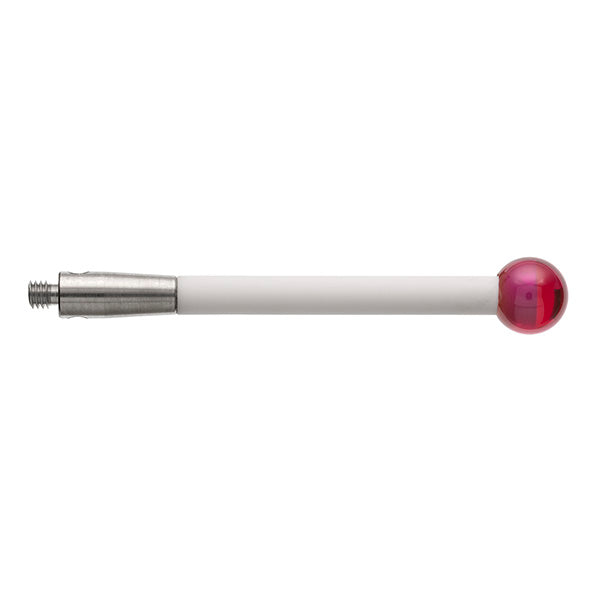 M2 Ø5 mm ruby ball, ceramic stem, L 30 mm, EWL 30 mm A-5003-4779