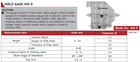 WG-9 Weld Gage