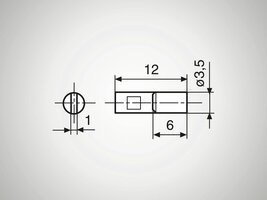 Mahr 4118812  Anvil for outside measurement MarCal 16 Eea 3