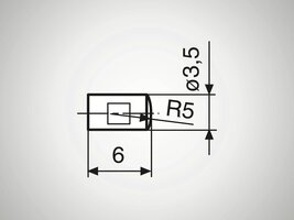 Mahr 4118813  16 EEI1 ANVILS TO SUIT 16 EXV