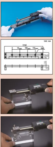 Mitutoyo Digital ABS Back-Jaw Caliper, IP67 10,1-300mm, Center/Center 573-717-20