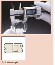 Mitutoyo Vernier Point Caliper 0-150mm, 0,05mm, Metric 536-134