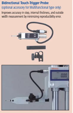 Digital Height Gauge Double Column 0-40"/1000mm, Probe Connector, Inch/Metric 192-673-10
