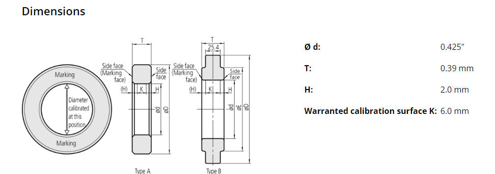 Setting Ring .425" 177-524 Ceramic