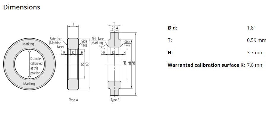 Setting Ring 1.8" 177-534 Ceramic