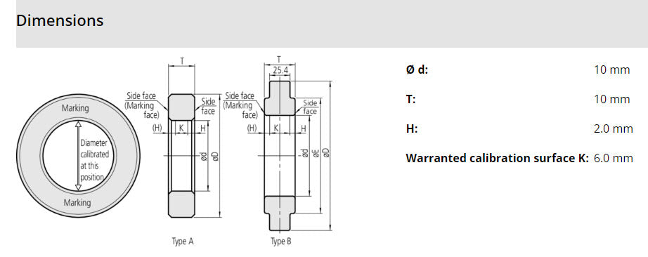 Setting Ring 10mm 177-424 Ceramic