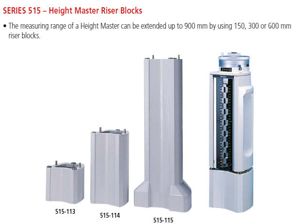 Riser Block for Universal Height Master 300mm 515-114