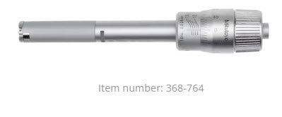 Mitutoyo 3-Point Internal Micrometer Holtest Set 12-20mm (2 pcs.) 368-991