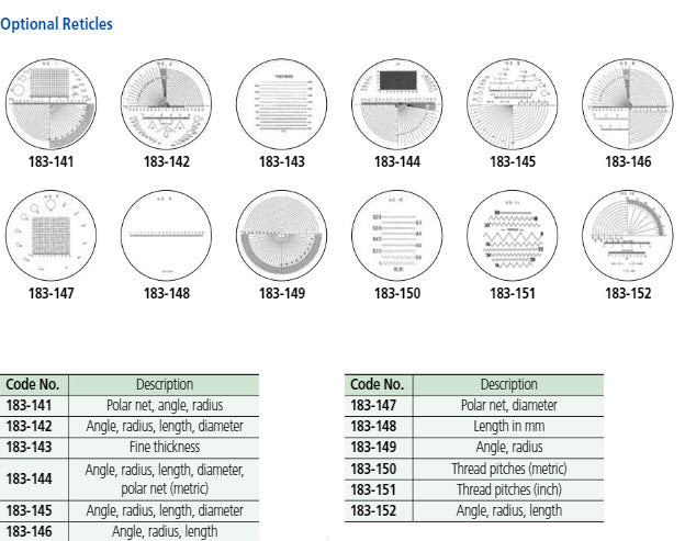 Reticle No. 3 183-143