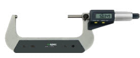 Inspec Digital Micrometer 132-07-830 Range 150-175mm/6-7" Resolution .00005"/.001mm