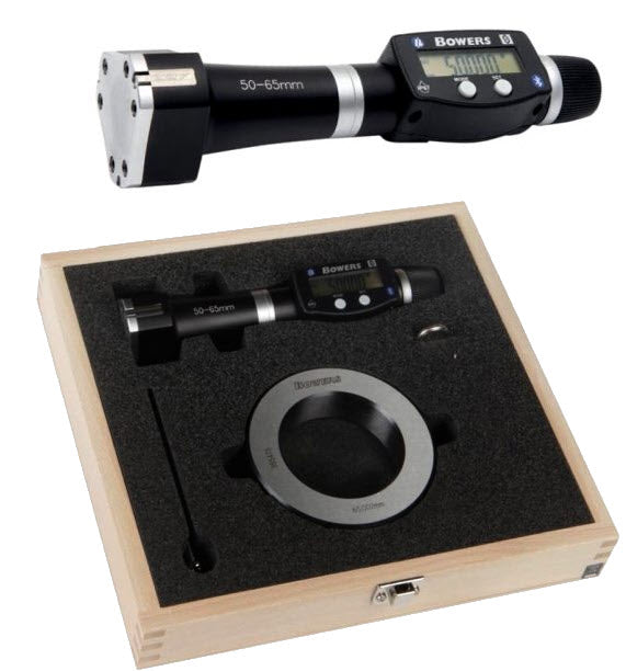 Bowers XT Digital Micrometer With Bluetooth 50-65mm XTD50M-BT