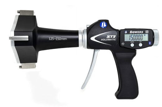 Bowers XTD125M-BT Digital 3 Point Pistol Grip Micrometers Range : 125-150mm