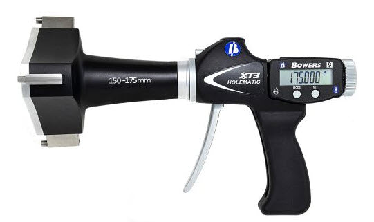 Bowers Pistol Grip Digital Bore Gauge 175-200mm/7-8" XTH175M-BT