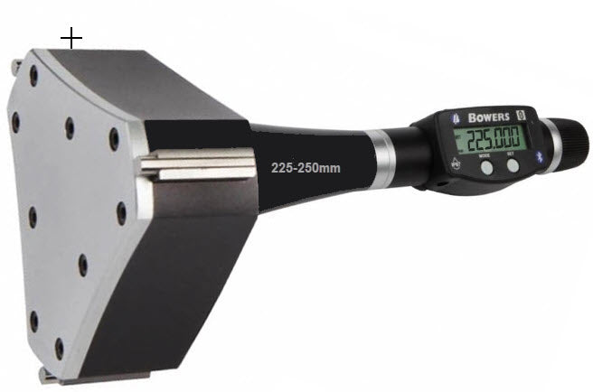 Bowers XT Digital Micrometer With Bluetooth 225-250mm XTD225M-BT