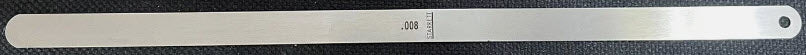 Starrett 667-08 Thickness Gauge Feeler Strip .008"  Feeler Strip  12" Long