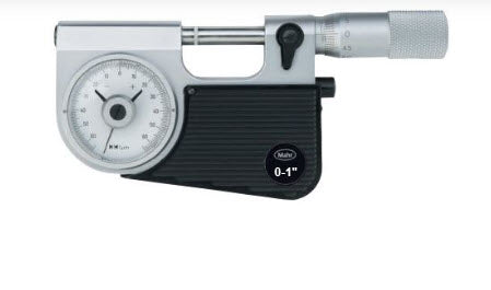 Mahr Indicating Micrometers with integrated Dial Comparator 40F 0-1'' 4150900