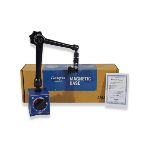 DASQUA 7312-0010 MAGNETIC BASE WITH MECHANICAL 3-D JOINTED ARMS 80KG