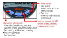 Mitutoyo 543-700B (0.0005mm) Flat Back Digital Indicator ID-C 0-12.7mm