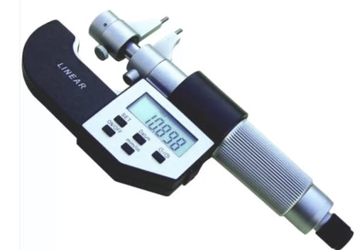 Linear Tools Electronic Digital Dial Indicator EDI-25 Measuring range: 0-25mm / 0-1" Resolutaion: 0.01mm / 0.001" Repeatability: 0.01mm / 0.001" Accuracy:+/- 0.02mm
