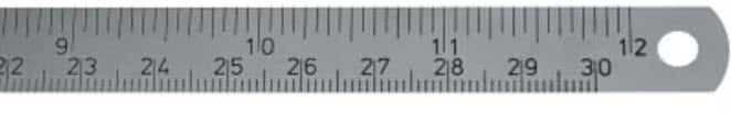 AHD-83R/300/12" ST/ST RULE