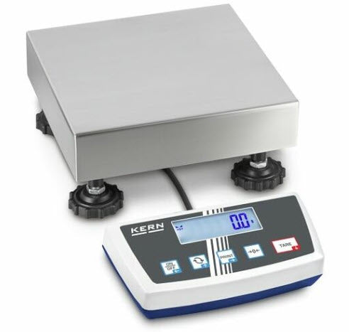 Kern DS Platform Scales DS 10K0.1S, 10kg capacity, reading 0.1g. Pan size 228 x 228mm A