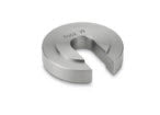 KERN® Test weight 347-087, Individual weight, OIML Class M1, 200g, Slot weight (Type A), stainless steel fine turned
