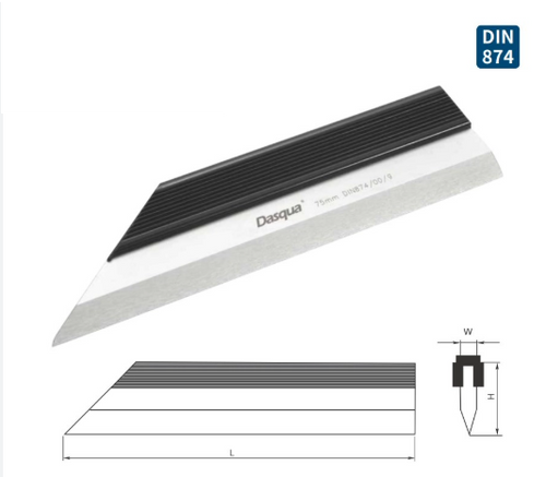 DASQUA Stainless Steel Straight Edge / Model: 9131-2120 150mm  straightness .002mm