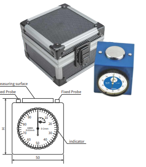 DASQUA 1122-9001 ZERO SETTING DEVICE 02mm x .01mm height 50mm